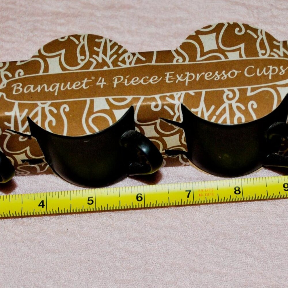 Komodo Internacional Banquet 4 Piece Expresso Cups